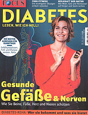 Wissenschaftliche Veröffentlichungen, Focus Titelseite, Fußzentren für Diabetiker